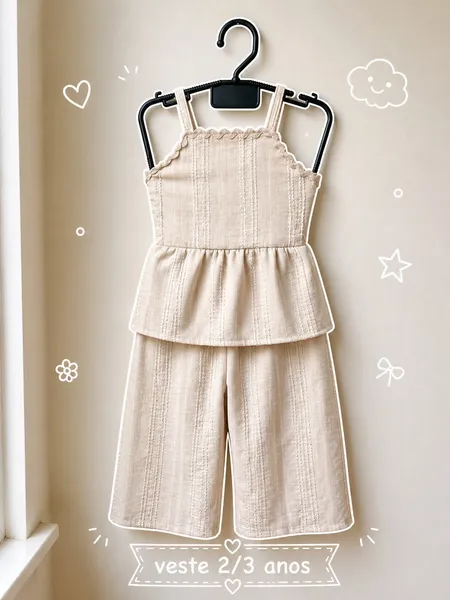 Conjunto infantil 2/3 anos