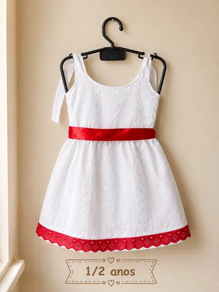 Vestido infantil de lese