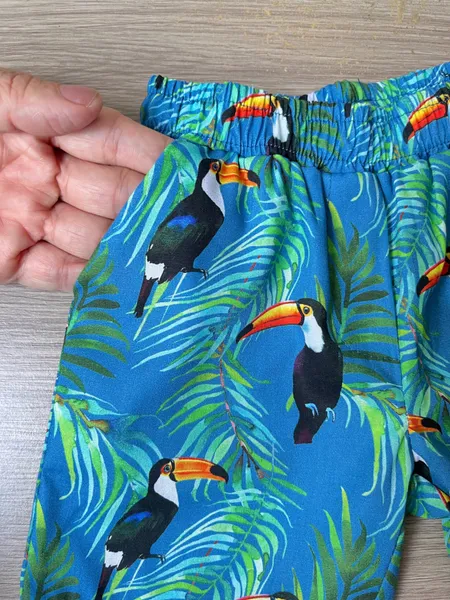 Kit duas peças / shorts unissex