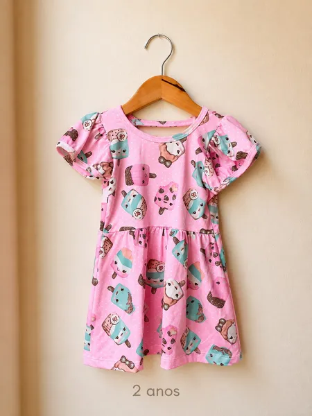 Vestido infantil 2 anos