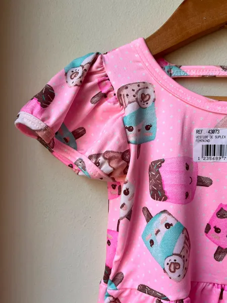 Vestido infantil 2 anos