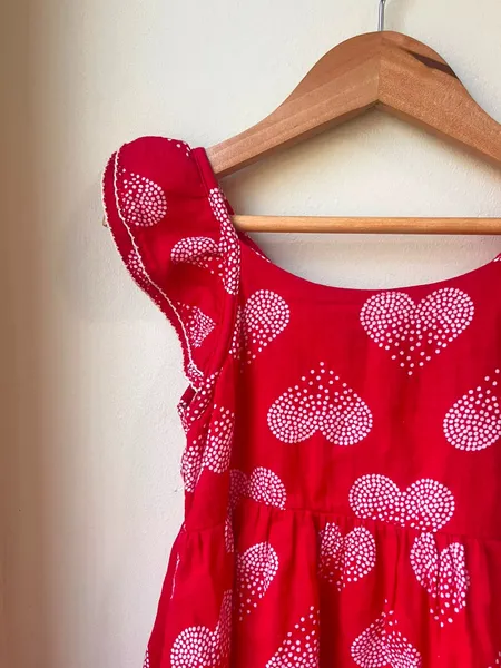 Vestido infantil Milon, corações 4 anos