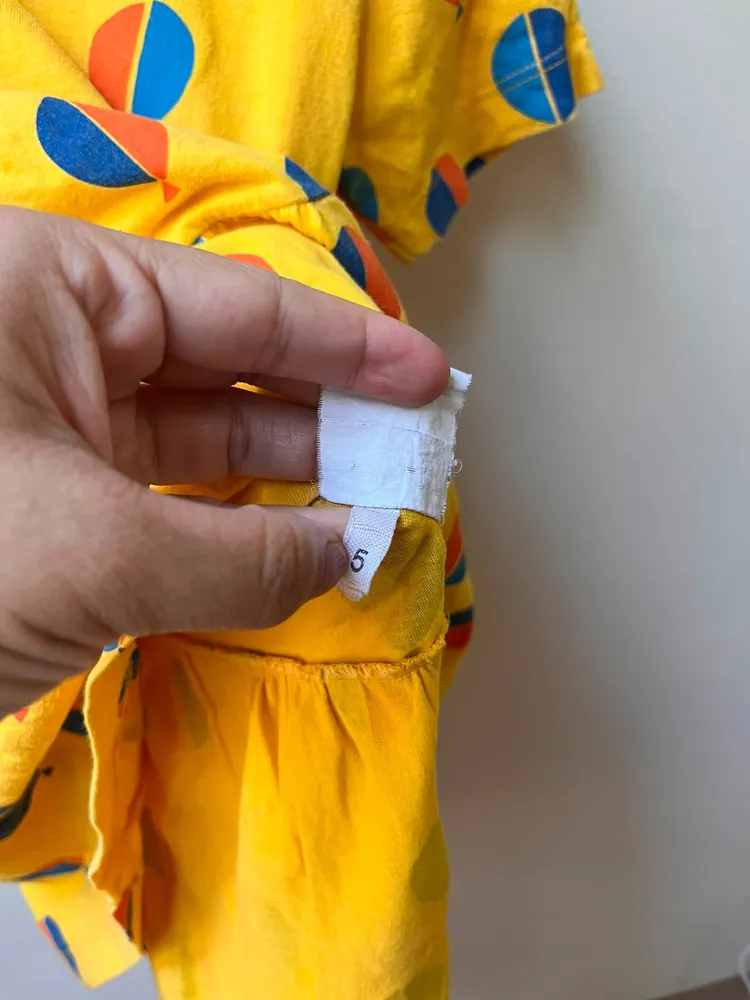 Vestido infantil 4 anos BB Básico