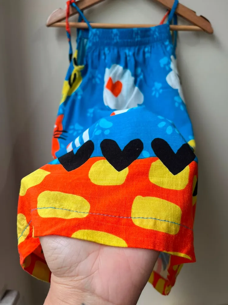 Vestido infantil da Gibi kids 1/2 anos
