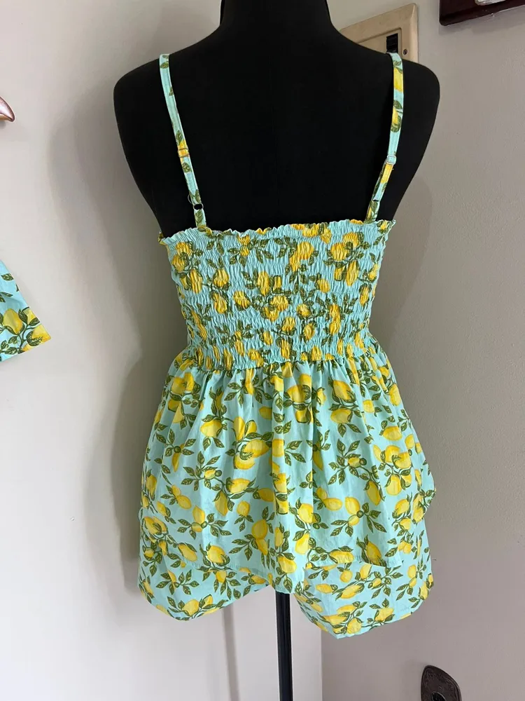 conjunto mae e filha limoes
