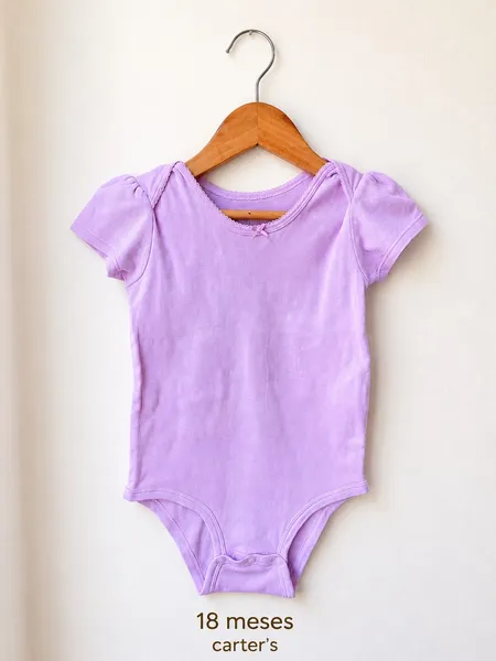 body carters infantil lilás 18 meses