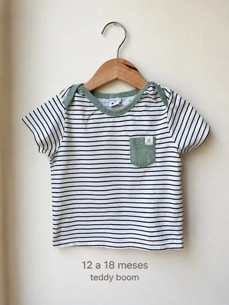 blusa infantil teddy boom listrada 12 a 18 meses
