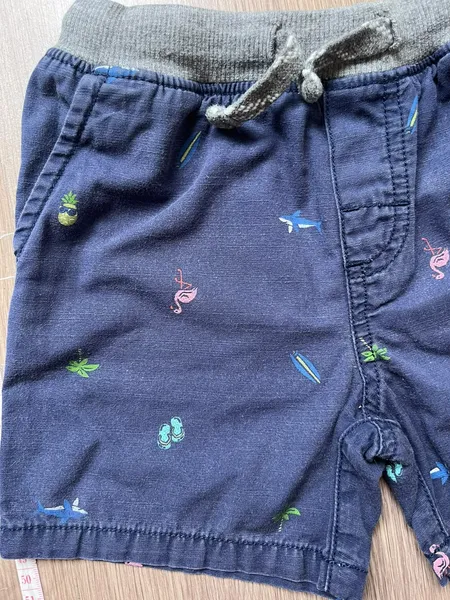 conjunto infantil carters blusa 9m short 18m