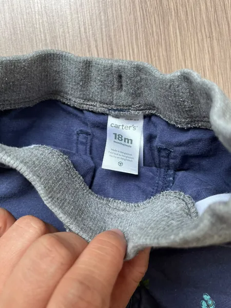 conjunto infantil carters blusa 9m short 18m