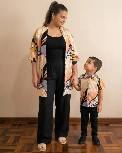 kit tal mae tal filho estampado