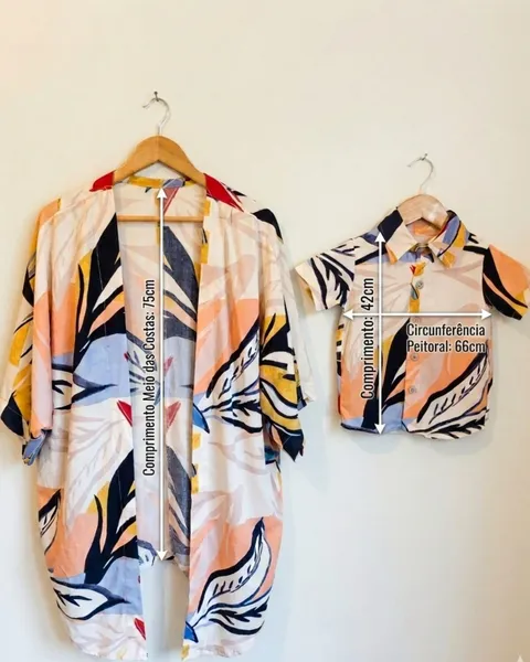 kit tal mae tal filho estampado