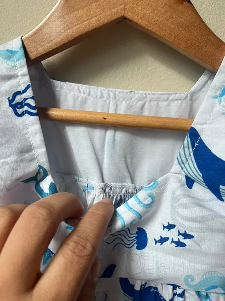 vestido infantil tal mãe, tal filhos 9 a 12 meses