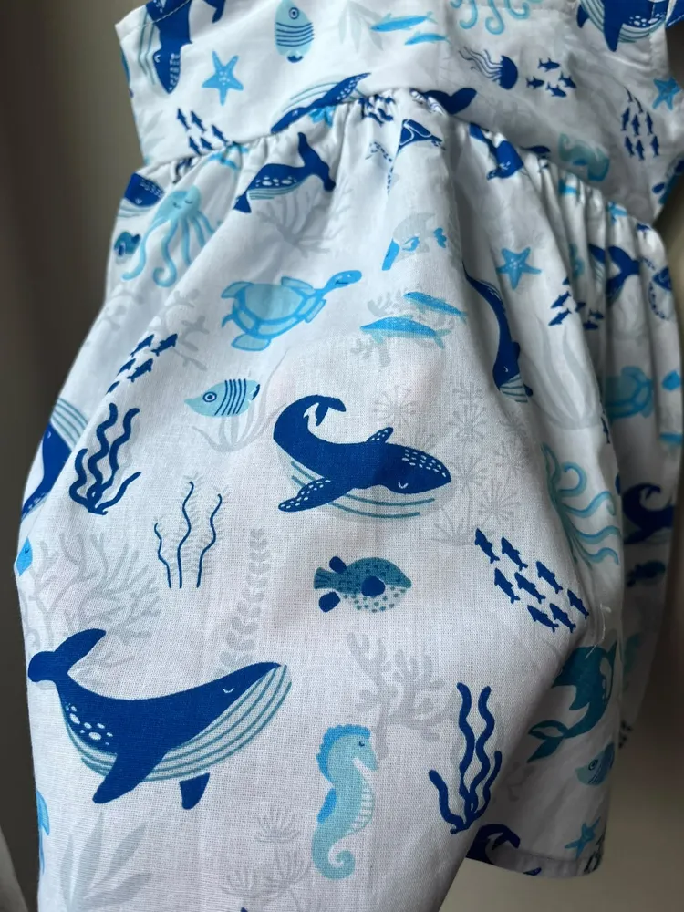 vestido infantil tal mãe, tal filhos 9 a 12 meses