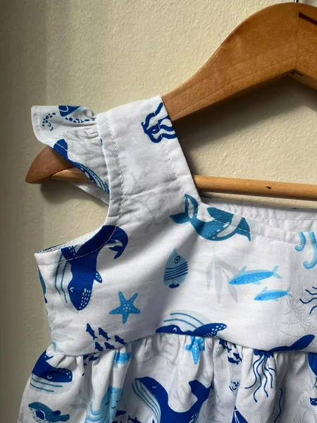 vestido infantil tal mãe, tal filhos 9 a 12 meses