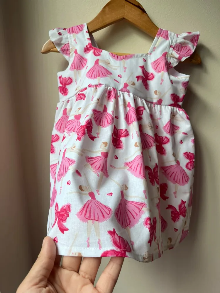 vestido infantil tal mae tal filhos 9 meses