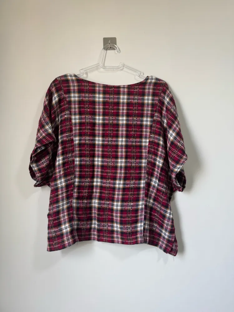 Blusa xadrez