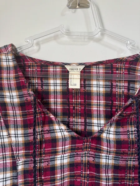 Blusa xadrez