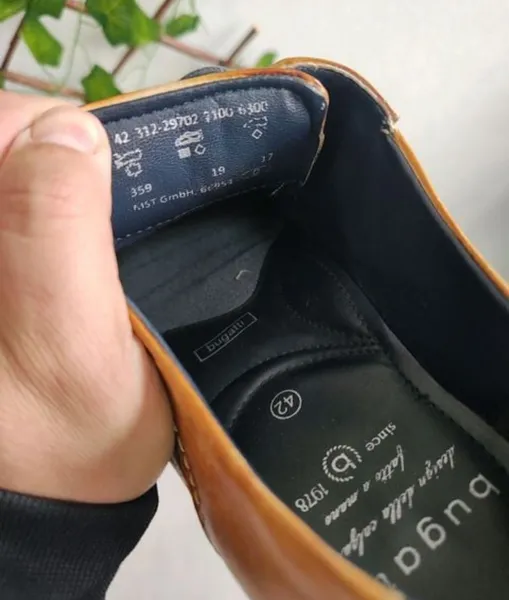 Sapato social masculino Bugatti em couro 42