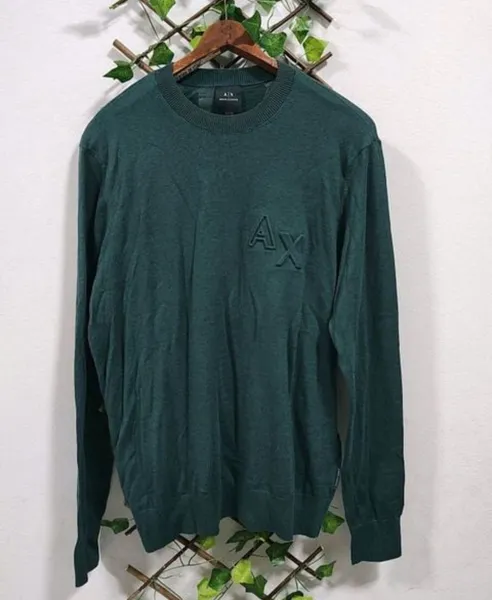 suéter armani exchange masculino verde m