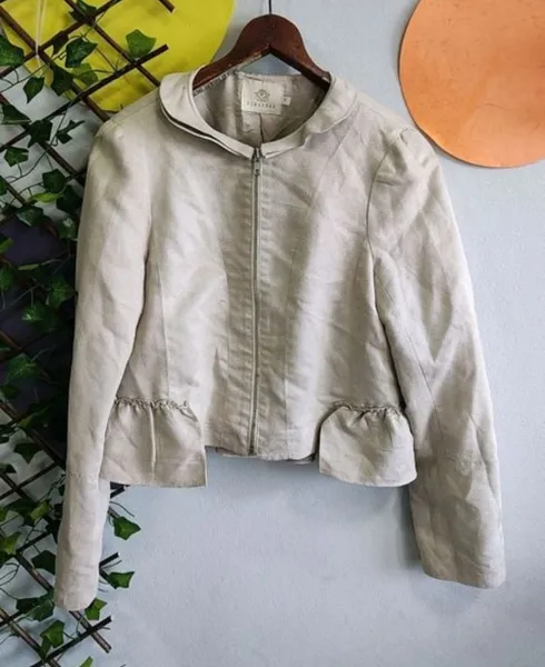 jaqueta feminina bobstore textura aveludada