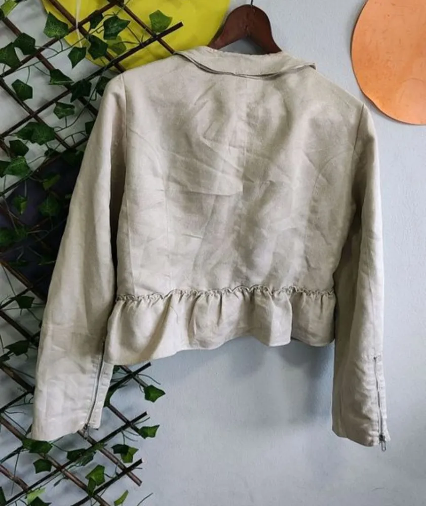 jaqueta feminina bobstore textura aveludada