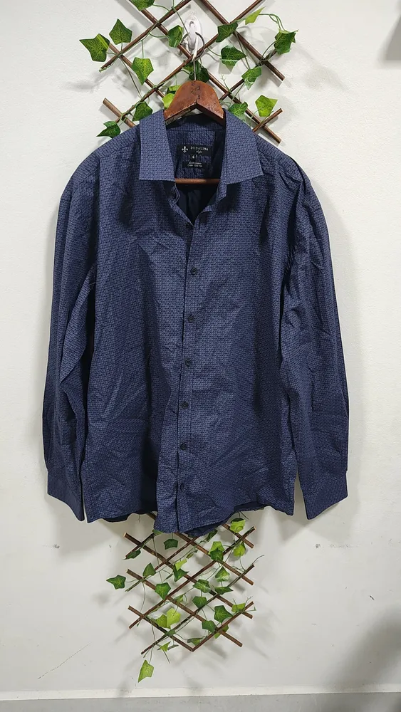 camisa masculina Dudalina night, tamanho 6