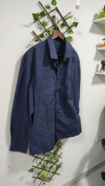 camisa masculina Dudalina night, tamanho 6