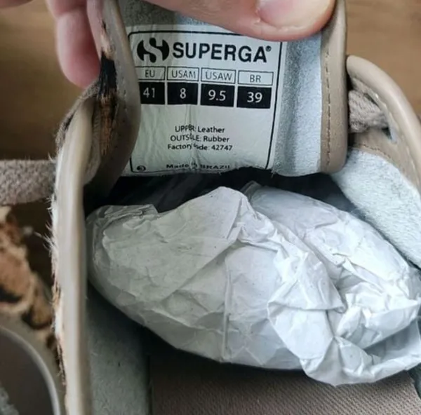 tênis feminino superga tamanho 39