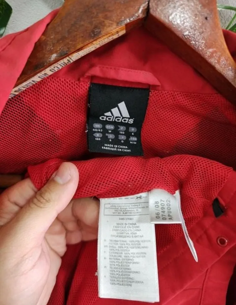 jaqueta Adidas Milan 2007 tamanho G