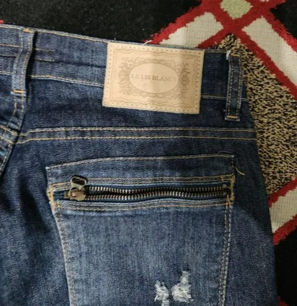 calça jeans feminina da marca le lis blanc