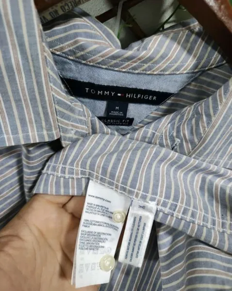 camisa masculina tommy hilfiger
