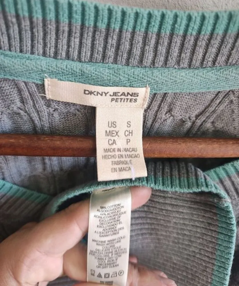 suéter dkny jeans, tamanho p