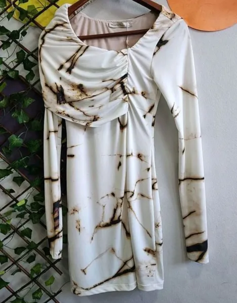vestido morena rosa, tamanho p