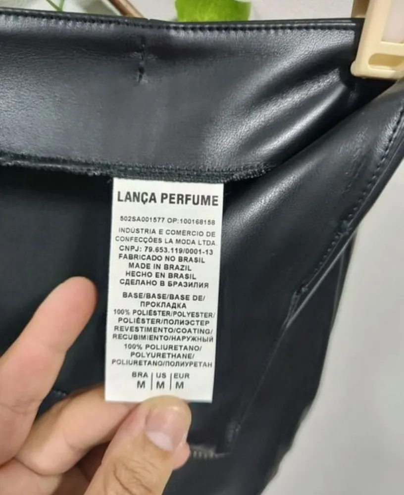 saia lança perfume, tamanho m