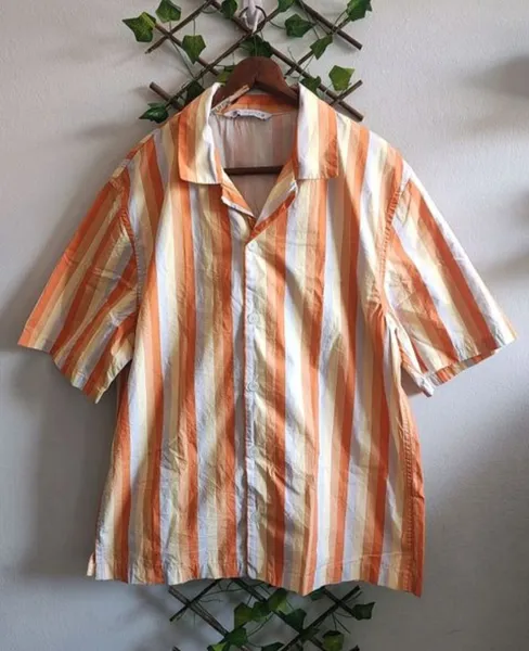 camisa masculina zara, tamanho g