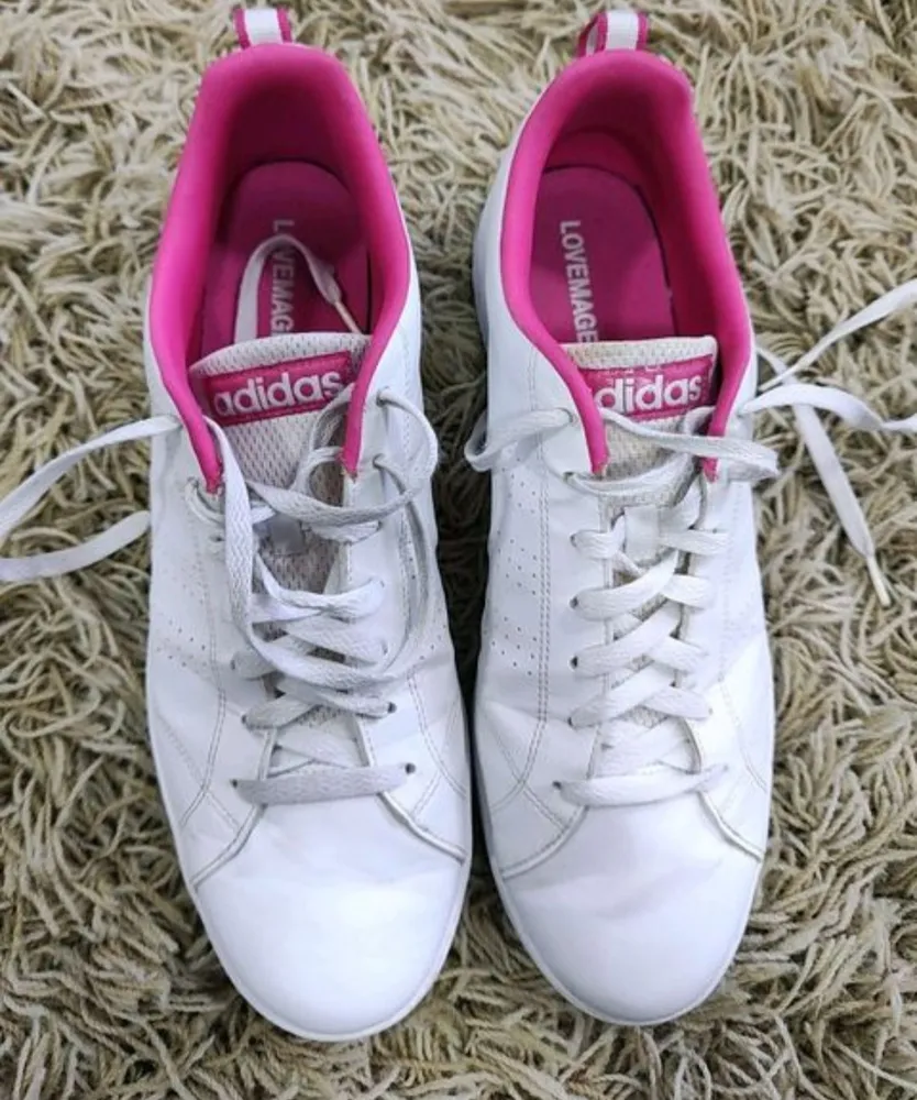 tênis feminino adidas advantage, tamanho 45