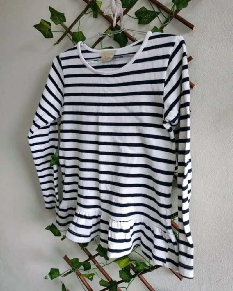 blusa infantil da zara, tamanho 7 anos