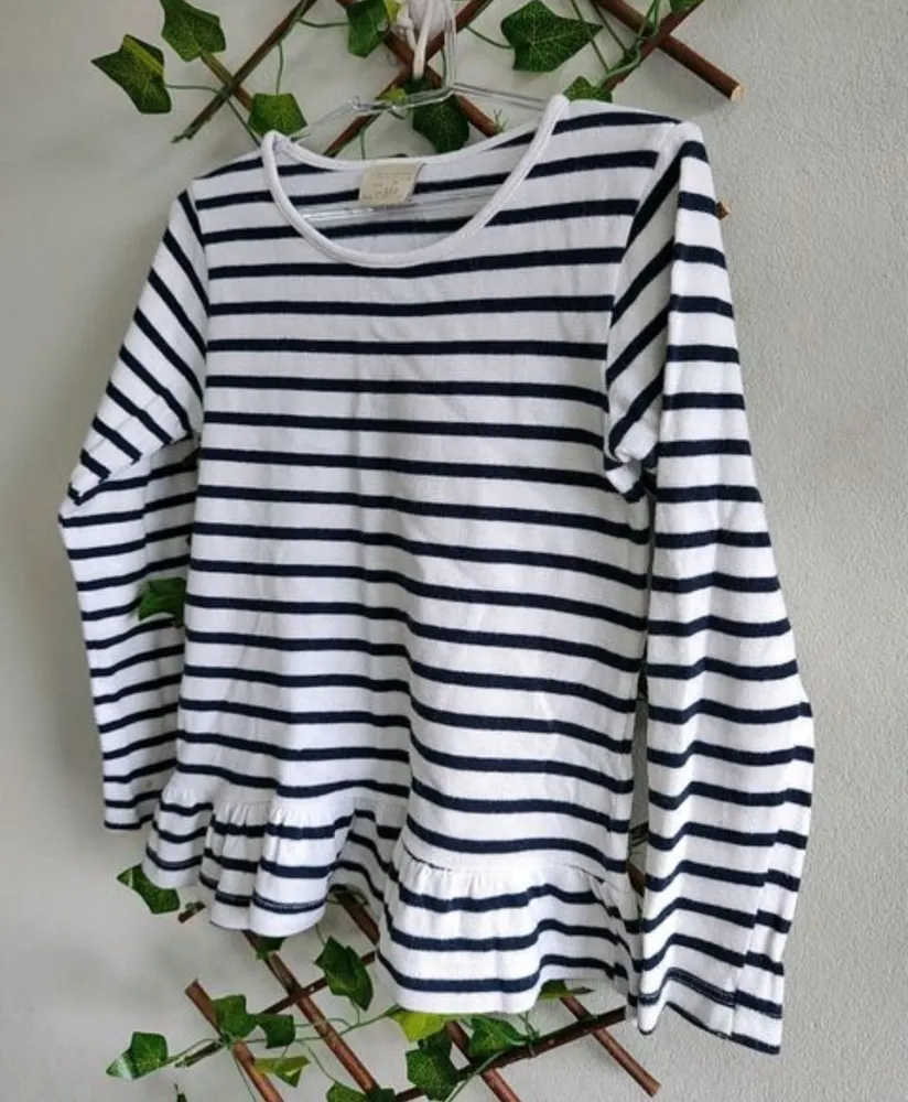blusa infantil da zara, tamanho 7 anos