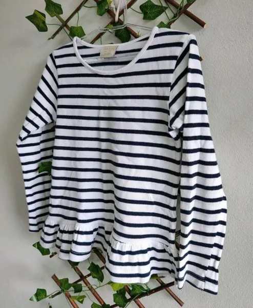 blusa infantil da zara, tamanho 7 anos