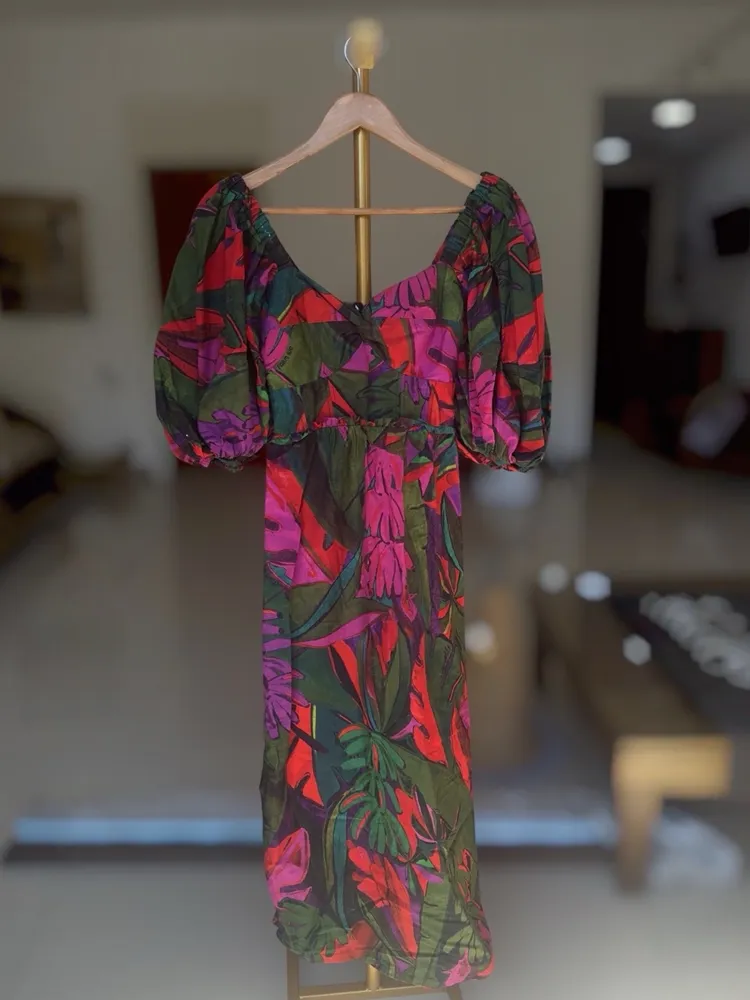Vestido farm novo s/ tag p