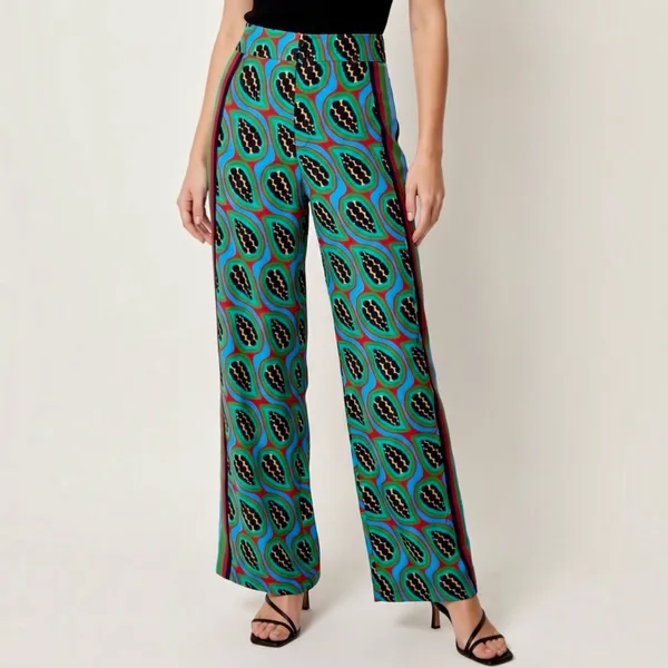 calça farm nova s/ tag. calça urucum azul p