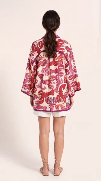 kimono farm novo s/ tag lagostim. veste m e veste g / gg