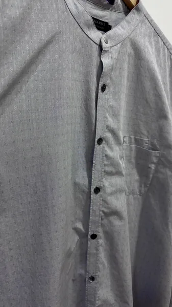 richards camisa masculina cinza azulado xgg
