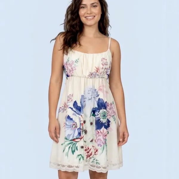 vestido farm novo c/ tag. vestido curto floral luma m