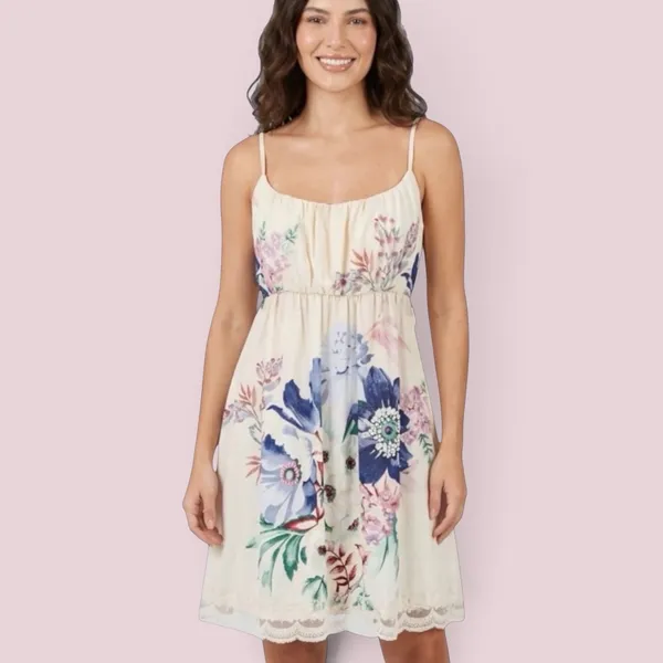 vestido farm novo c/ tag. vestido curto floral luma p