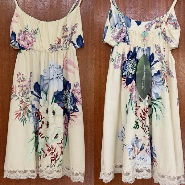 vestido farm novo c/ tag. vestido curto floral luma p