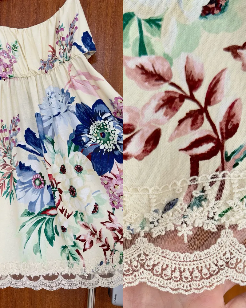 vestido farm novo c/ tag. vestido curto floral luma p