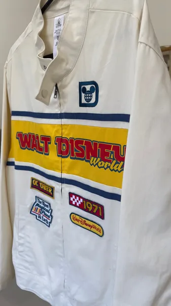 Walt Disney World Racing Jacket. jaqueta  original disney