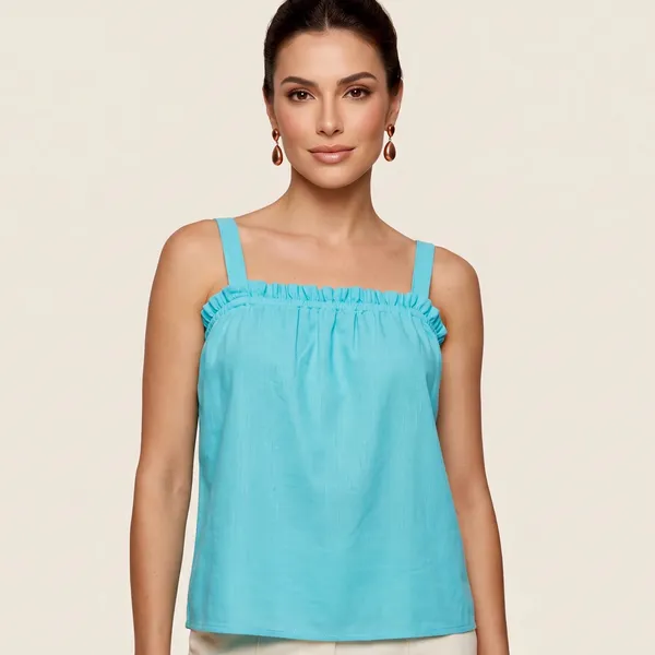 Maria Filó blusa Cancún nova c/ tag