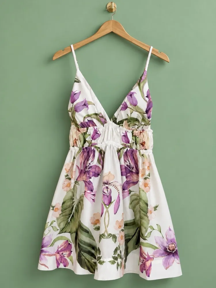 Farm novo. vestido curto Jardim Sereno novo com tag